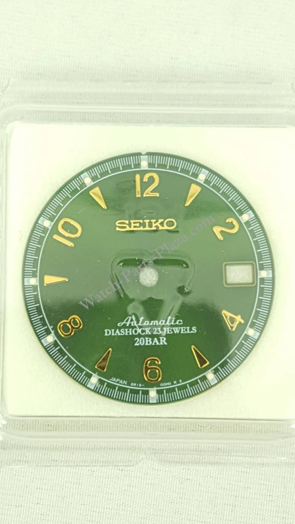 Seiko Diashock SARB017 Green Dial Alpinist 6R15 - 00E0 SARB017J - Watch Plaza