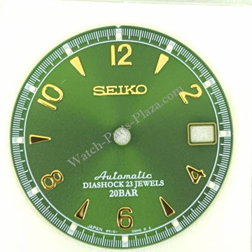 Seiko Diashock SARB017 Green Dial Alpinist 6R15 - 00E0 SARB017J - Watch Plaza