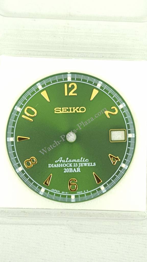 Seiko Diashock SARB017 Green Dial Alpinist 6R15 - 00E0 SARB017J - Watch Plaza