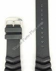 Seiko Diver Black Rubber Strap 22mm 7S26 7020 SKX171 SDS099 Watchband 7002 7029 - Watch Plaza