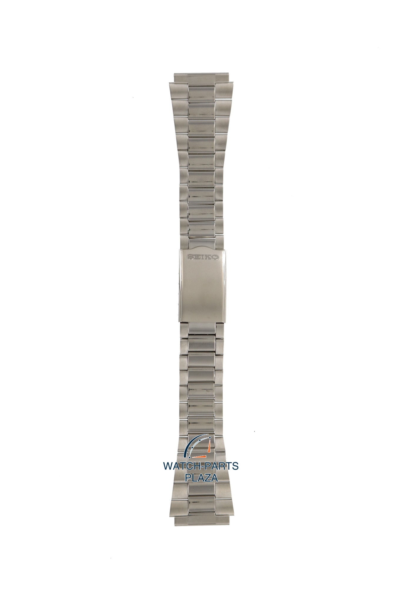 Seiko E026S Watch band 7009 8370 - Seiko 5 grey stainless steel 20 mm - 5 - Watch Plaza