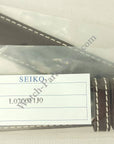 Seiko Flightmaster Brown Leather Band SSC013 Watch Strap L020 B 20mm V172 OACO - Watch Plaza