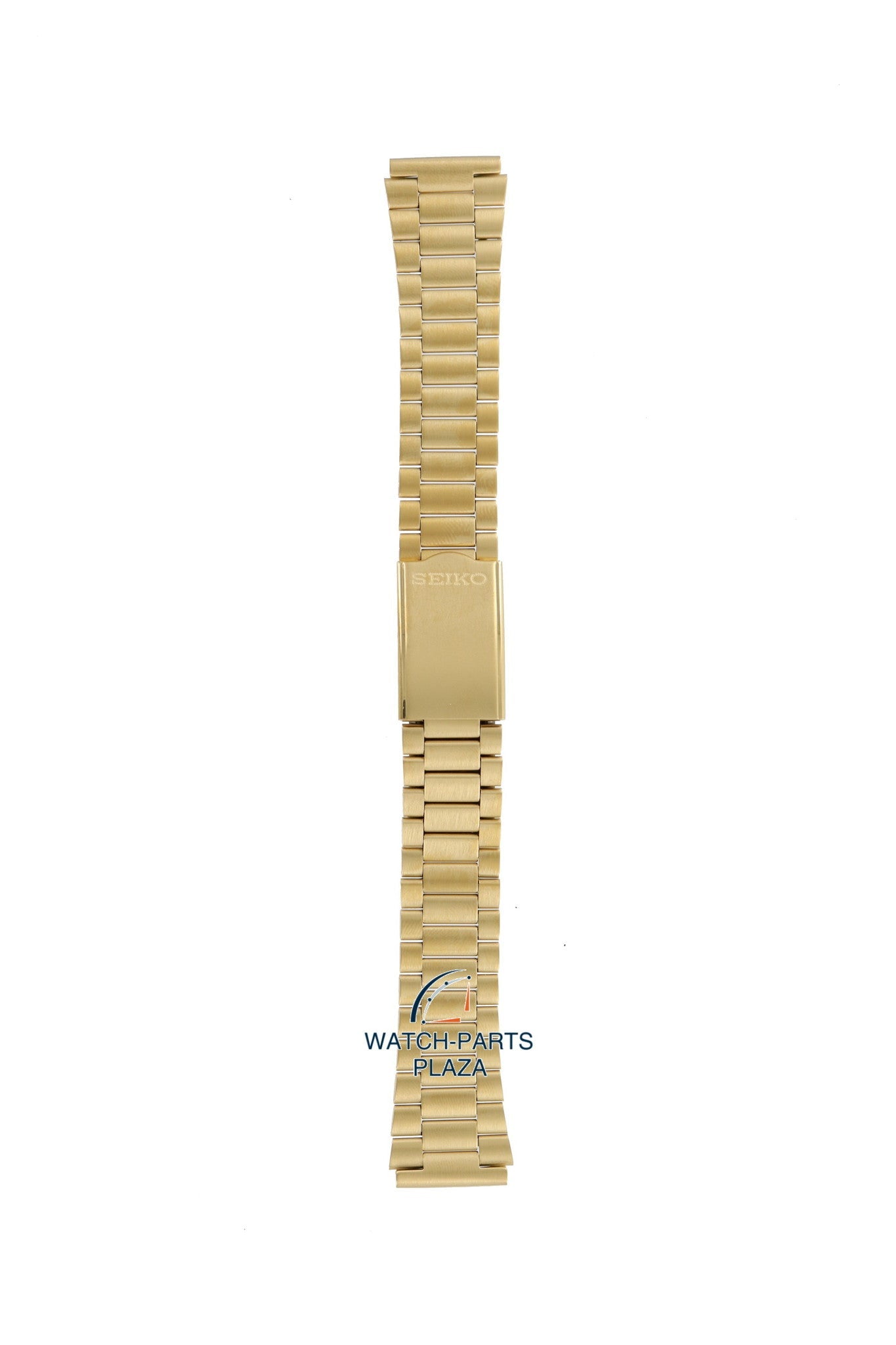 Seiko G1226G Watch band 7009, 7S26 & 6309 gold - plated stainless steel 18 mm - 5 - Watch Plaza