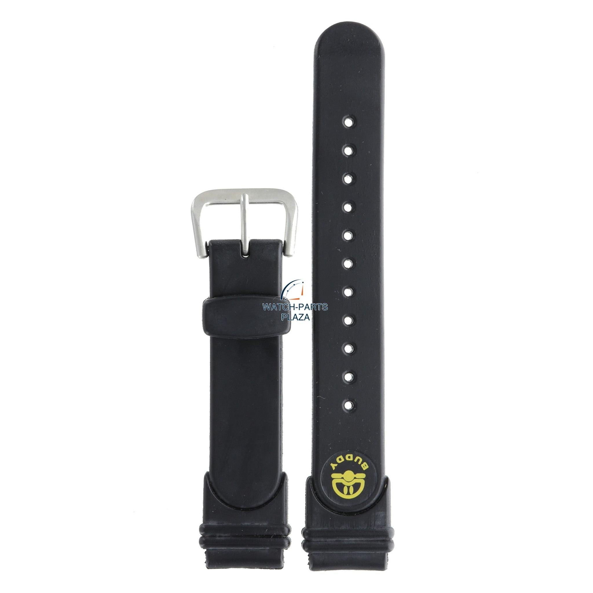 Seiko GL63A Watch band SBBM007 - 5H25 6A10 Diver Scuba black rubber / silicone 19 mm - Scuba Diver - Watch Plaza