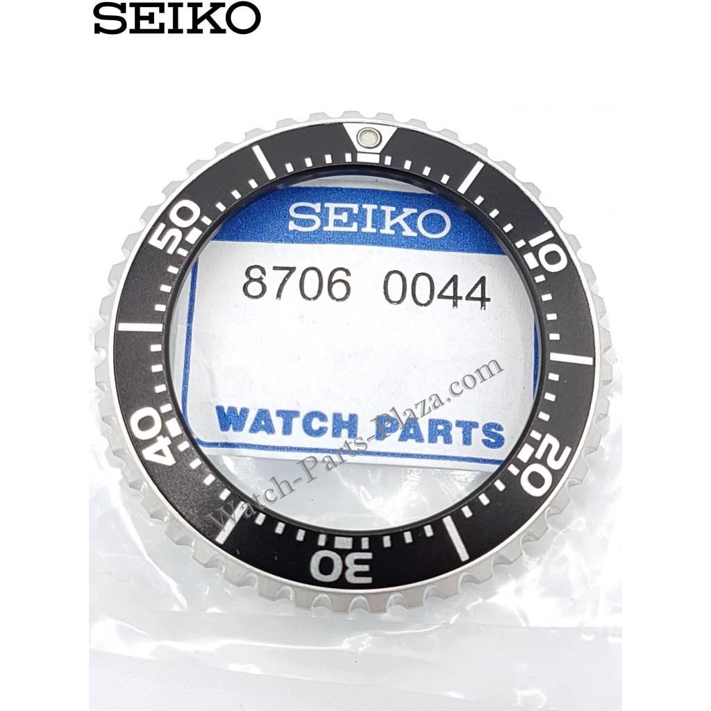 SEIKO KINETIC SKA367 SKA371 BLACK ROTATING BEZEL 5M62 - 0BL0 SBCZ011 ORIGINAL - Watch Plaza
