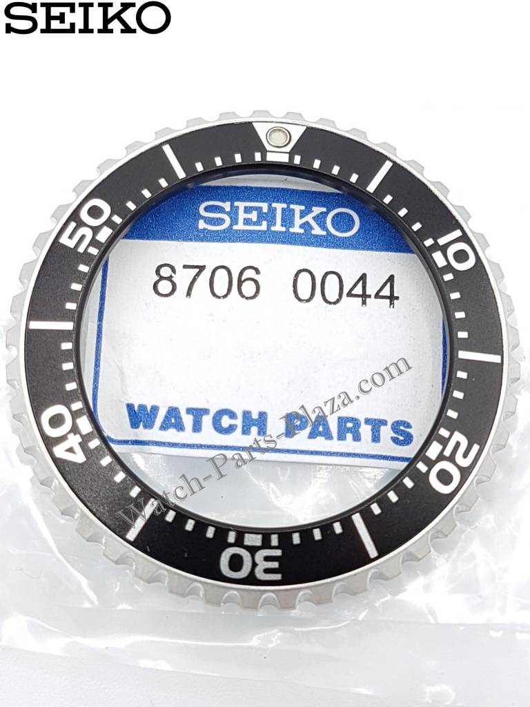 SEIKO KINETIC SKA367 SKA371 BLACK ROTATING BEZEL 5M62 - 0BL0 SBCZ011 ORIGINAL - Watch Plaza