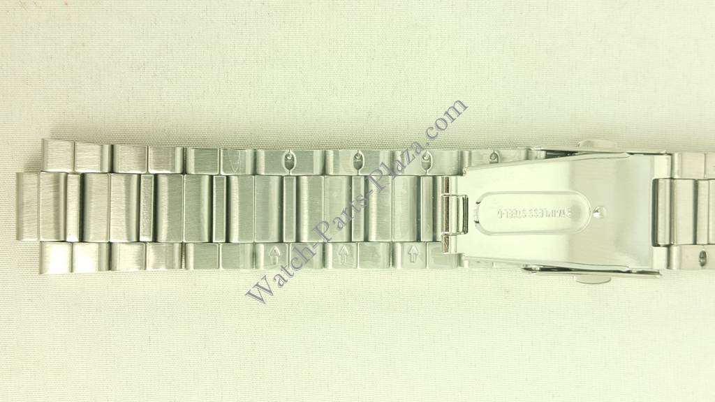 Seiko Kinetic Stainless Steel Watch Band 20mm SKA477, SKA475 Strap 5M62 - 0CM0 - Watch Plaza