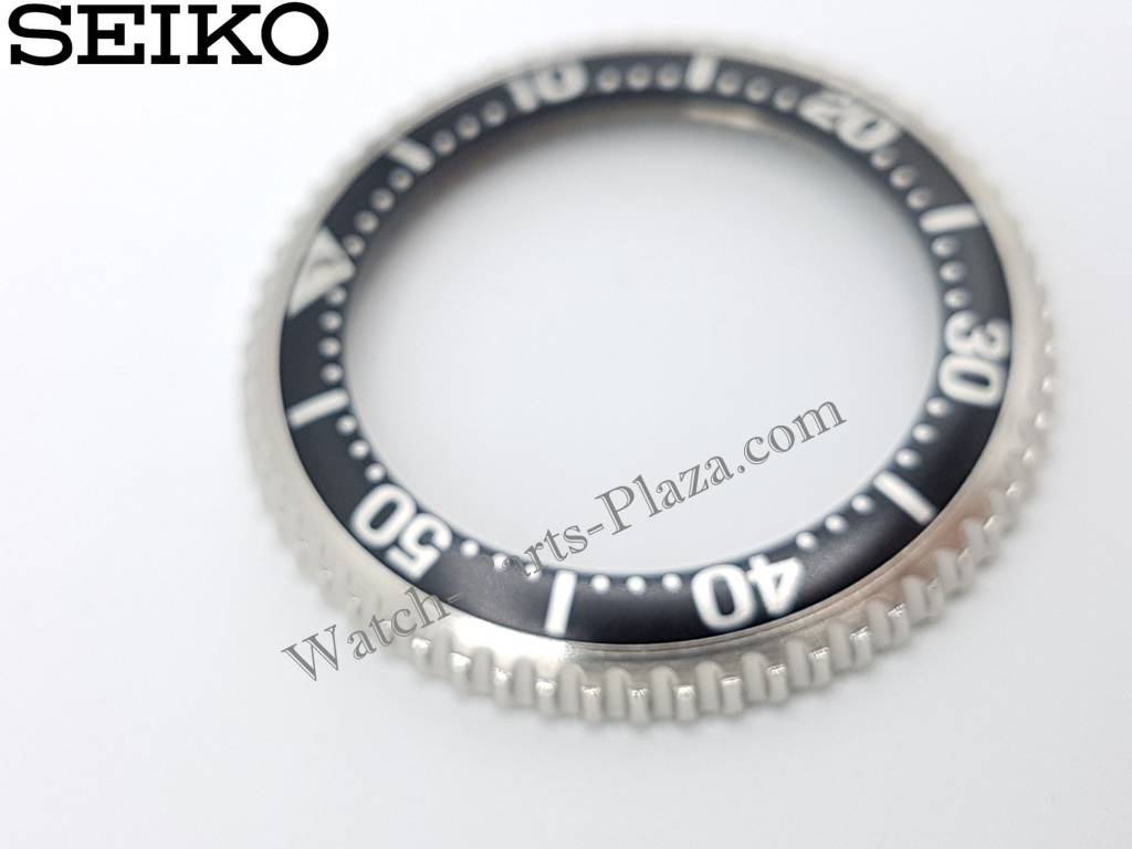 SEIKO LADIES DIVER 3E25 - 0A50 BLACK ROTATING BEZEL 7N85 - 0030 32MM / 23MM - Watch Plaza