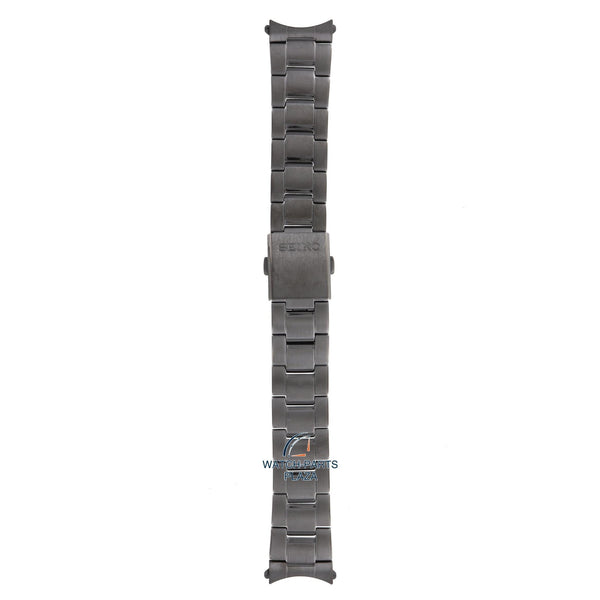 Seiko M0EA421N0 - L Watch band SSB141 - 6T63 & 8T68 black stainless steel 20 mm - Quartz Chronograph - Watch Plaza