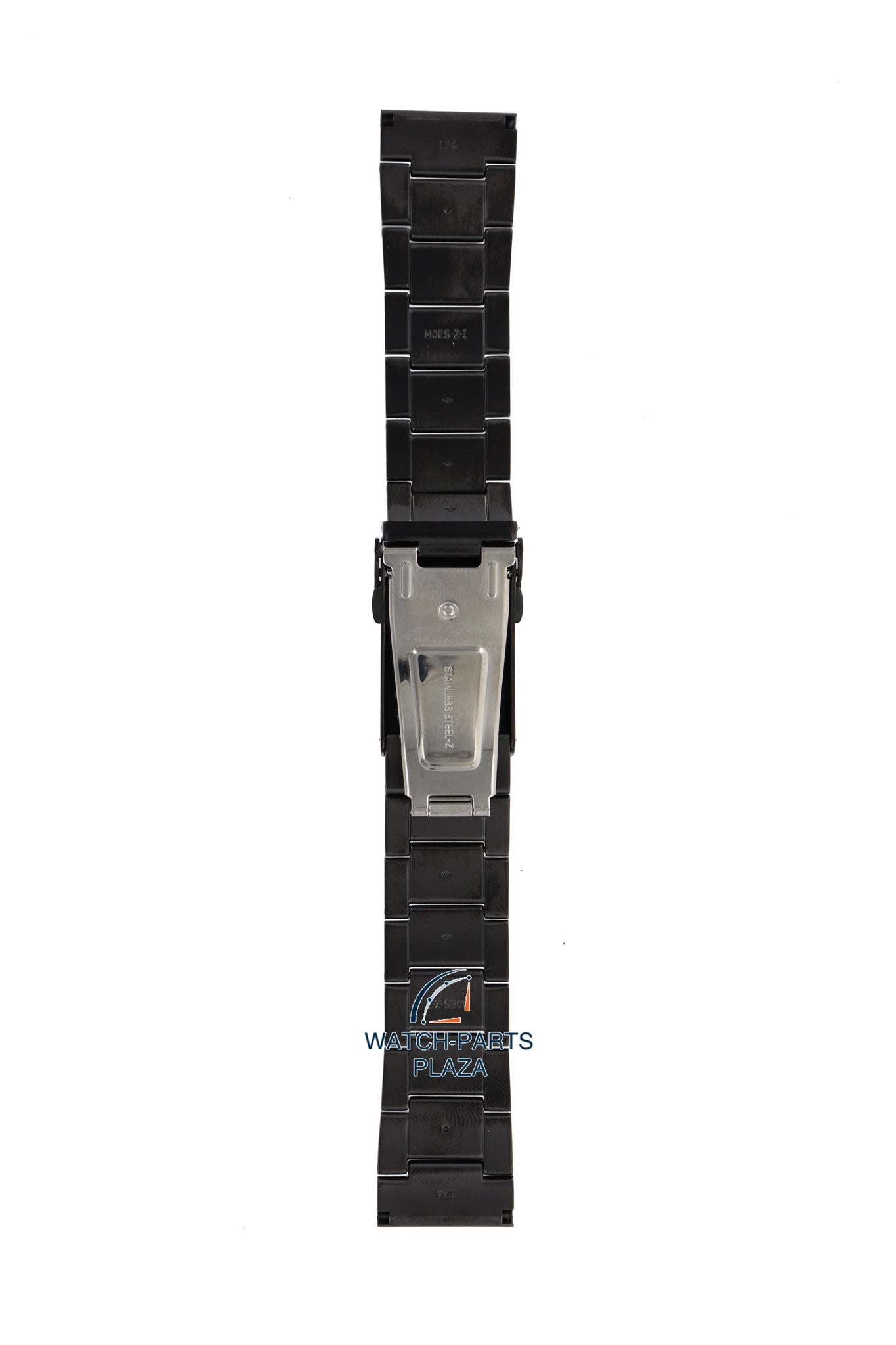 Seiko M0ES124M0 Watch band SRP449 - 4R35 00F0 black stainless steel 22 mm - Superior - Watch Plaza