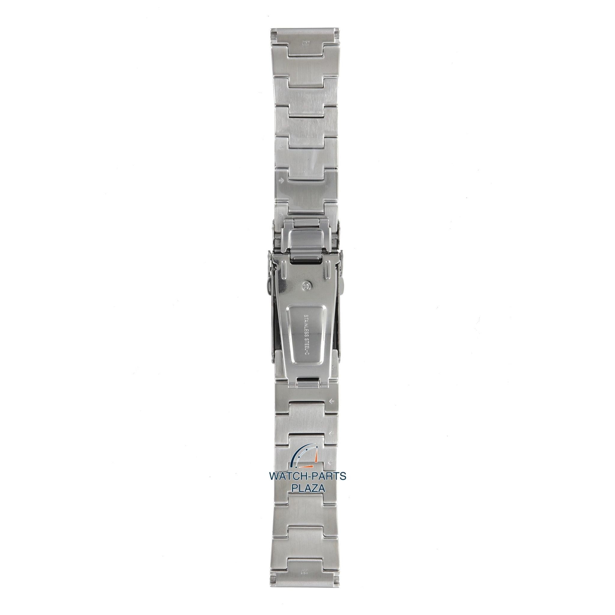 Seiko M0FPC37J0 Watch band SNE497 - V157 0CX0 grey stainless steel 22 mm - Prospex Solar - Watch Plaza