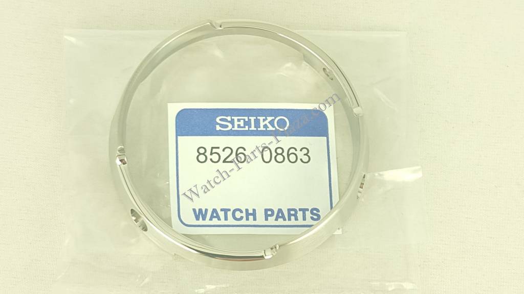 Seiko MarineMaster SBBN033 Watch Parts 7C46 - 0AG0 Dial, Bezel, Hands, Shroud, Strap & Chapter Ring - Watch Plaza