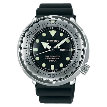 Seiko MarineMaster SBBN033 Watch Parts 7C46 - 0AG0 Dial, Bezel, Hands, Shroud, Strap & Chapter Ring - Watch Plaza