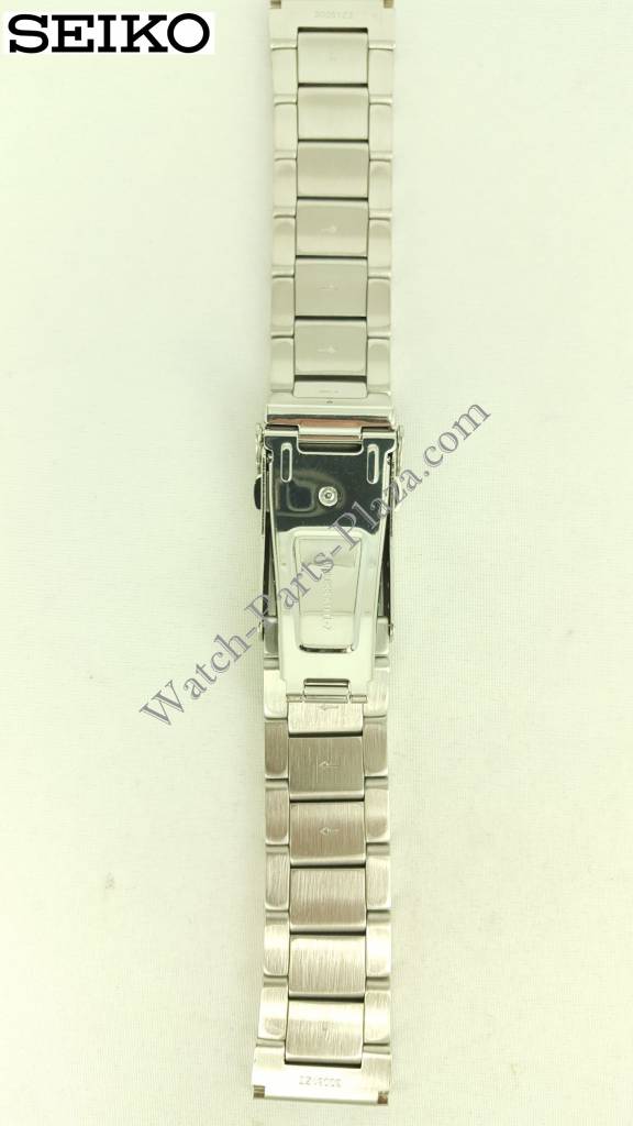 Seiko Monster Stainless Steel Watch Band 22mm 4R36 - 02T0, 7S36 - 03D0 - SRP483, SRP481 - Watch Plaza