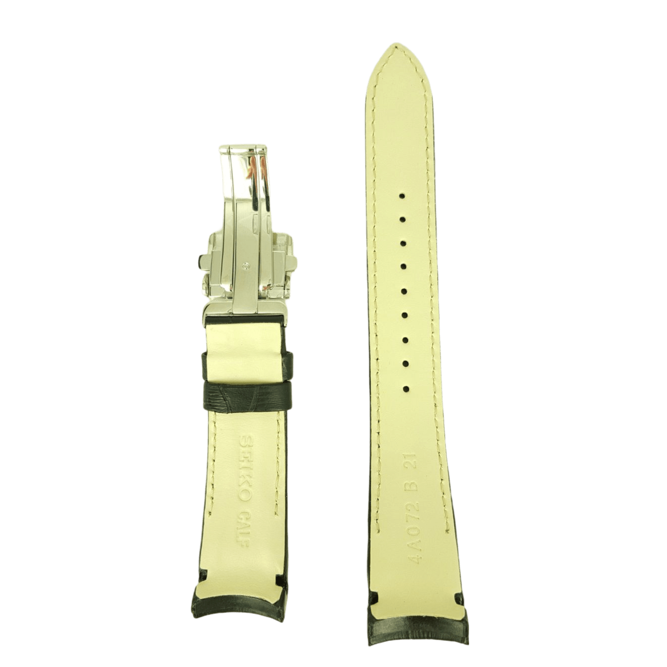 Seiko Premier SRX003P1 / SRL021P1 / SRN005P1 / SPC005P1 Watch Strap 21mm 4A072JL - Watch Plaza