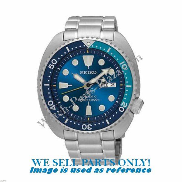 Seiko Prospex Blue Lagoon Turtle SRPB11 case - back 4R36 - 06A0 - Watch Plaza