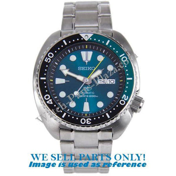 Seiko Prospex GREEN Turtle SRPB01 chapter / dial ring 4R36 - 05W0 & second pointer hand - Watch Plaza