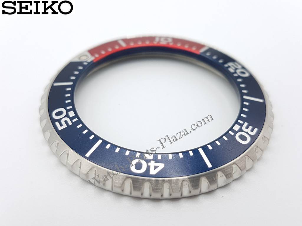 SEIKO PROSPEX KINETIC SKA369 ROTATING BEZEL 5M62 - 0BL0 SBCZ013 BLUE RED ORIGINAL - Watch Plaza