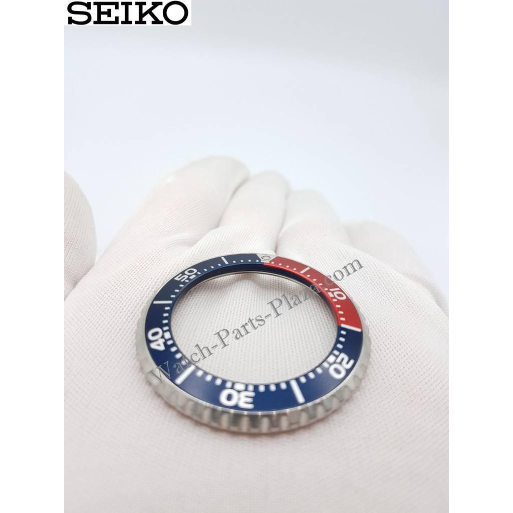 SEIKO PROSPEX KINETIC SKA369 ROTATING BEZEL 5M62 - 0BL0 SBCZ013 BLUE RED ORIGINAL - Watch Plaza