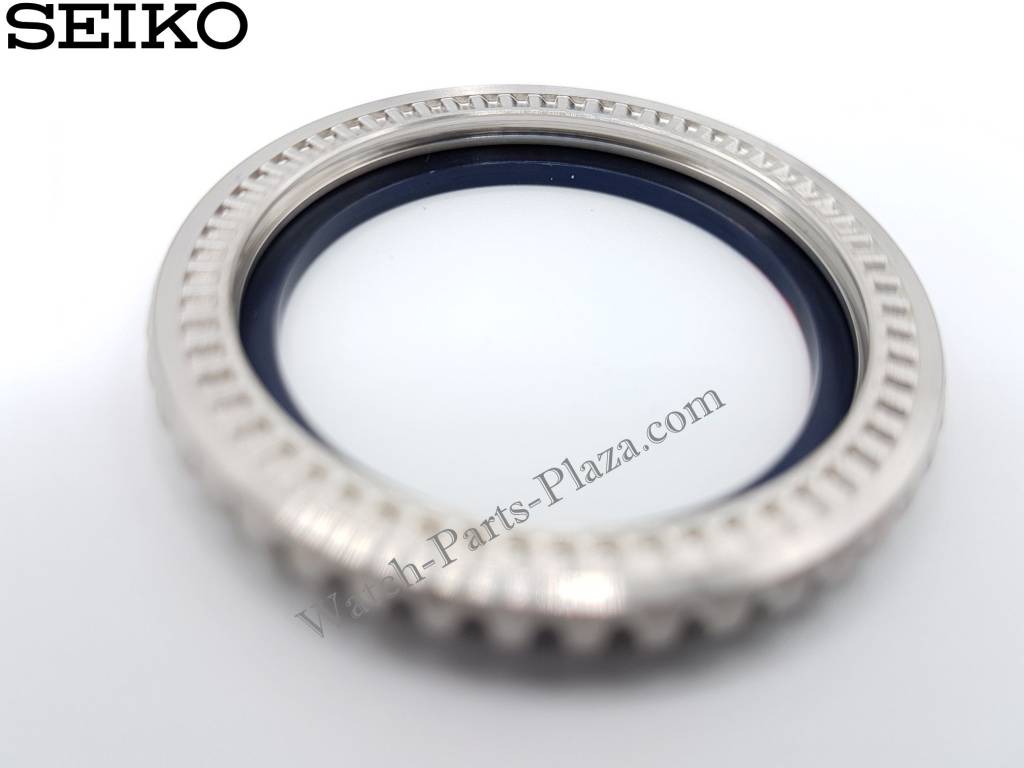 SEIKO PROSPEX KINETIC SKA369 ROTATING BEZEL 5M62 - 0BL0 SBCZ013 BLUE RED ORIGINAL - Watch Plaza