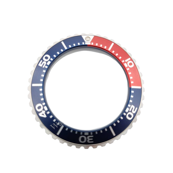 SEIKO PROSPEX KINETIC SKA369 ROTATING BEZEL 5M62 - 0BL0 SBCZ013 BLUE RED ORIGINAL - Watch Plaza