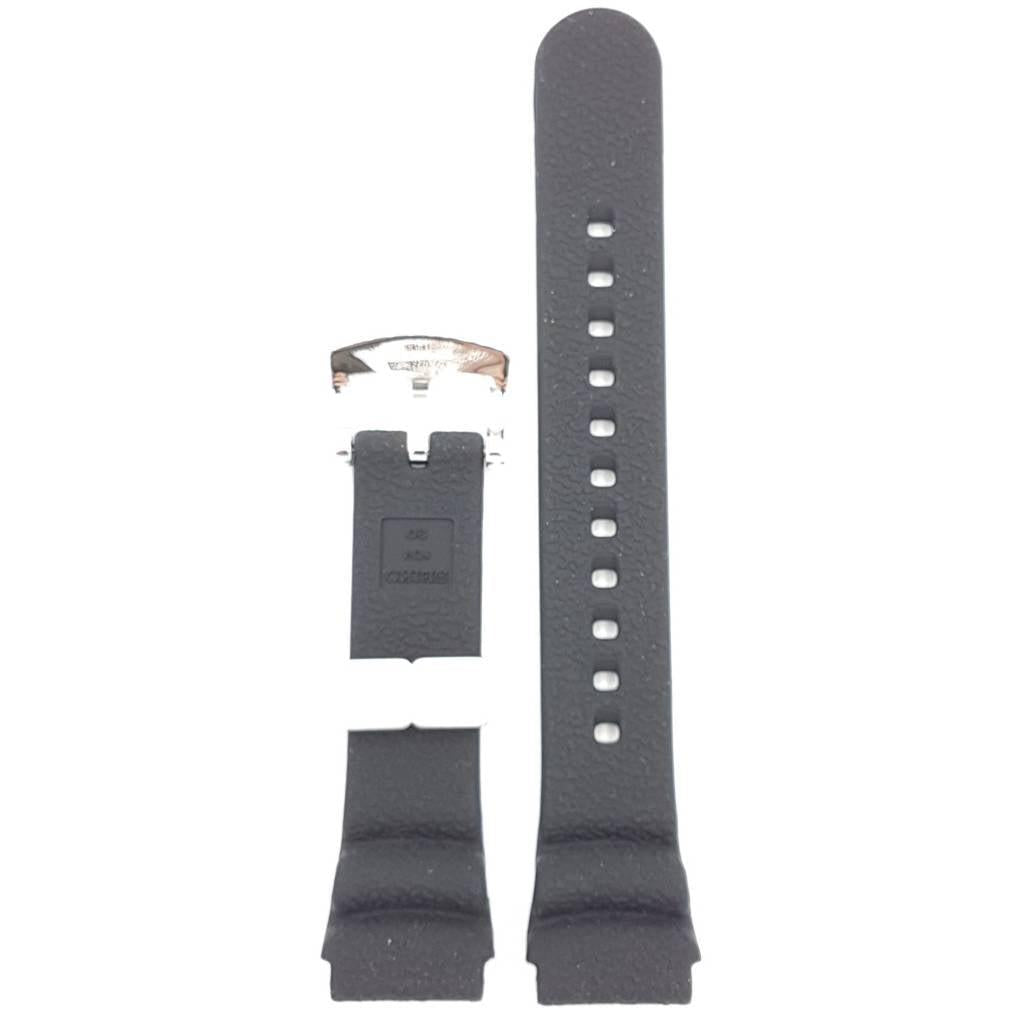 SEIKO PROSPEX MINI TURTLE BLACK WATCH BAND KN 20mm SRPC37 SRPC39 STRAP 4R35 01Y0 - Watch Plaza
