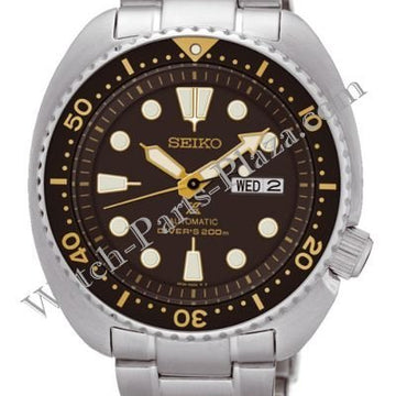 Seiko Prospex Turtle SRP775 Watch Parts 4R36 - 04Y0 Dial, Bezel, Hands & Chapter Ring - Watch Plaza