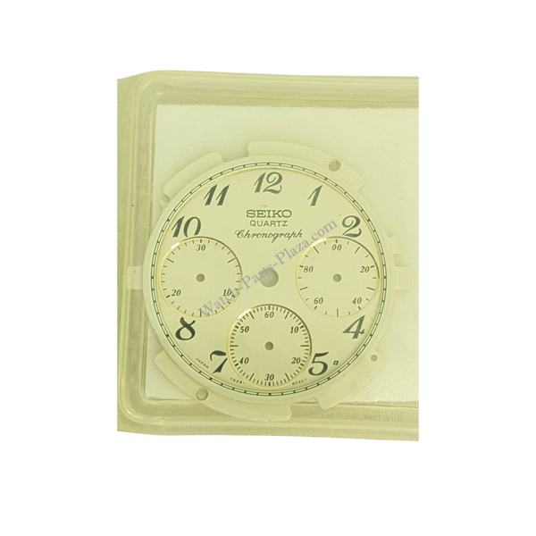 SEIKO Quartz White Dial for 7A28 - 6020 Chronograph SCAY990 - Watch Plaza