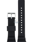 Seiko R029011J9 Watch band SBEP001 - S802 00A0 black rubber / silicone 22 mm - Prospex Land - Watch Plaza