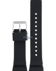 Seiko R029011J9 Watch band SBEP001 - S802 00A0 black rubber / silicone 22 mm - Prospex Land - Watch Plaza