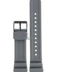 Seiko R040011N0 Watch band SNE537J1 & SNE537P1 grey rubber / silicone 22 mm - Prospex Solar - Watch Plaza