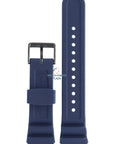 Seiko R040013N0 Watch band SNE533J1 & SNE533P1 dark blue rubber / silicone 22 mm - Prospex Solar - Watch Plaza