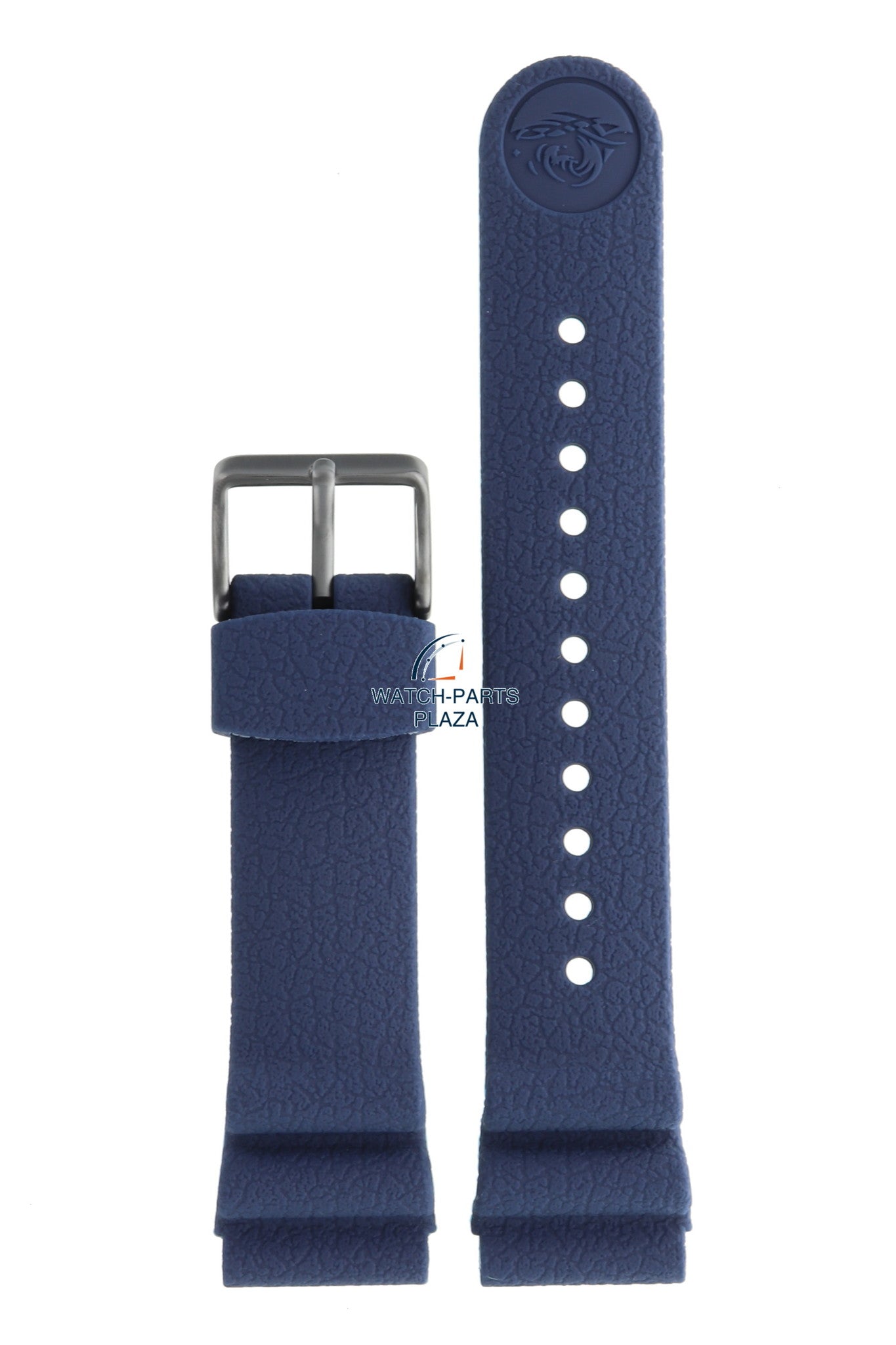 Seiko R040013N0 Watch band SNE533J1 & SNE533P1 dark blue rubber / silicone 22 mm - Prospex Solar - Watch Plaza