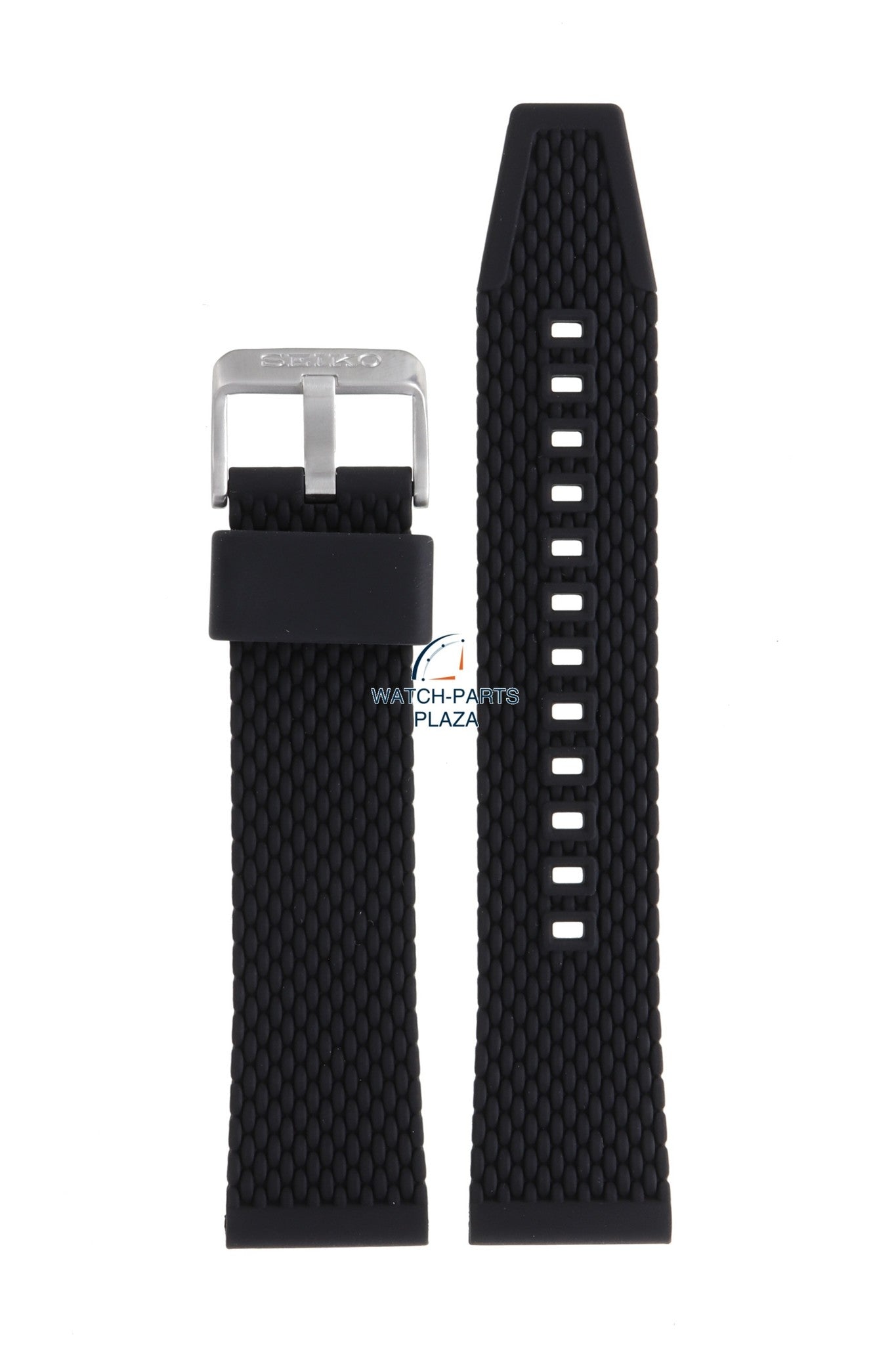 Seiko R045011J0 Watch band SRPD71 & SRPD73 black rubber / silicone 22 mm - 5 Sports - Watch Plaza