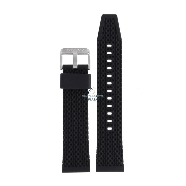 Seiko R045011J0 Watch band SRPD71 & SRPD73 black rubber / silicone 22 mm - 5 Sports - Watch Plaza