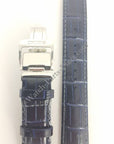 Seiko SARG015J Blue Leather Watch Band 6R15 - 02V0 Strap 20mm LOCA - Watch Plaza