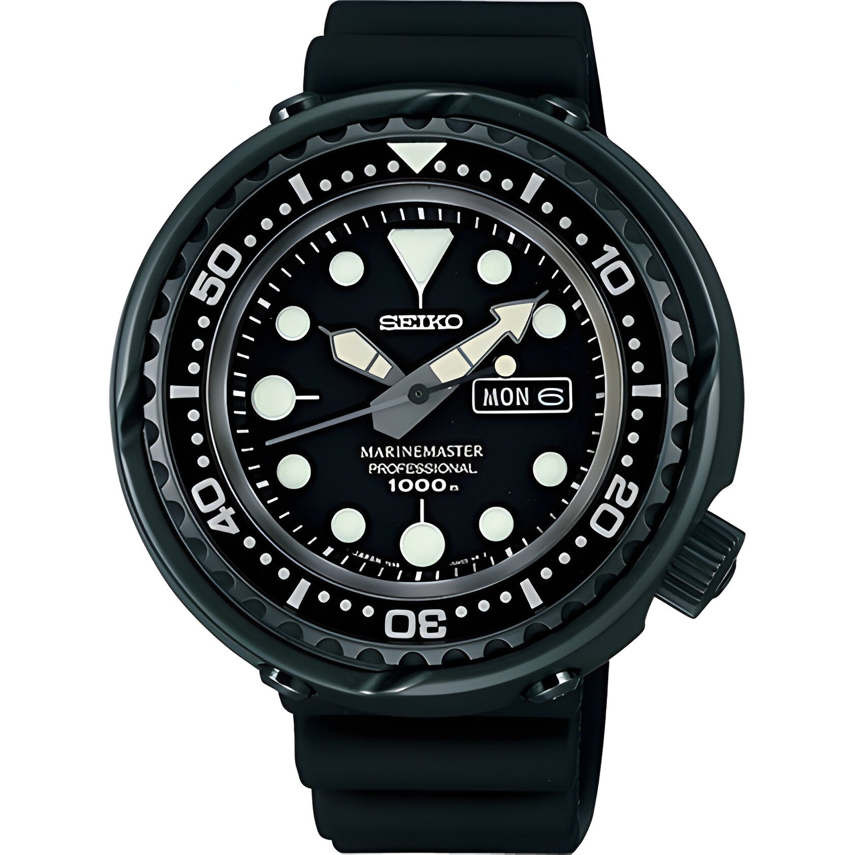 Seiko SBBN013 & SBBN019 Dial Darth Tuna 7C46 - 0AA0 / 0AD0 - 7C460AC0XB13 - Watch Plaza