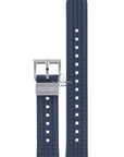 Seiko SBEX015 55th Anniversary LE Watch Band R02B032J9 Blue Silicone 19 mm Prospex - Watch Plaza