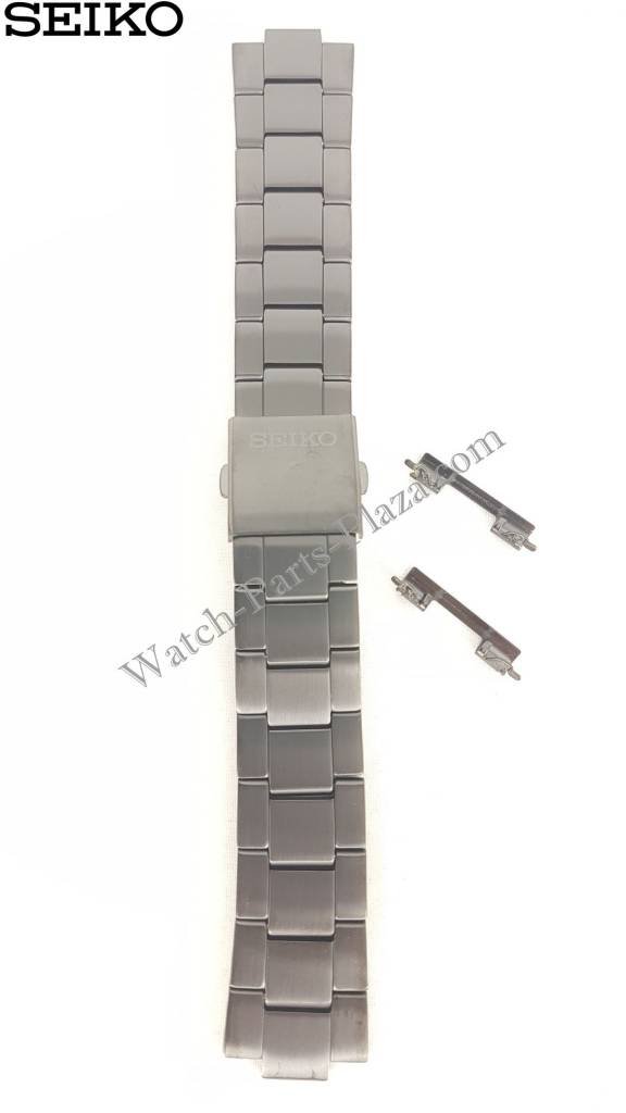 Seiko SBFG003 Spirit Smart Bracelet S760 - 0AB0 Stainless Steel Watch Band - Watch Plaza