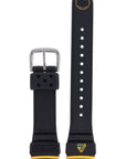 Seiko Scuba Diver S800 - 0019 Watch Band 4A01AB Black Silicone 20 mm - Watch Plaza