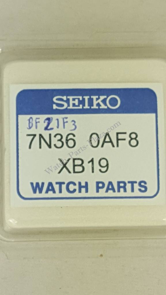 Seiko SHC063 Watch Parts 7N36 - 0AF0 Dial, Hands set, Bezel, Shroud & Dial Ring - Saw Tooth - Watch Plaza