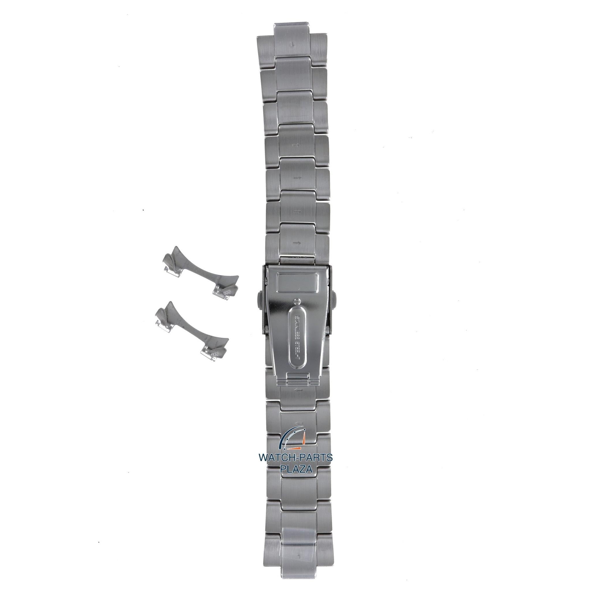 Seiko SKA783 & SKA785 Watch Band M0K8638J0 Grey Stainless Steel 22 mm Kinetic - Watch Plaza