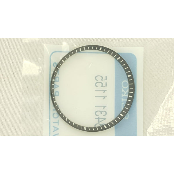 Seiko SKX007 / SKX171 Chapter Ring 7S26 - 0020 Diver black 84311155 - Watch Plaza