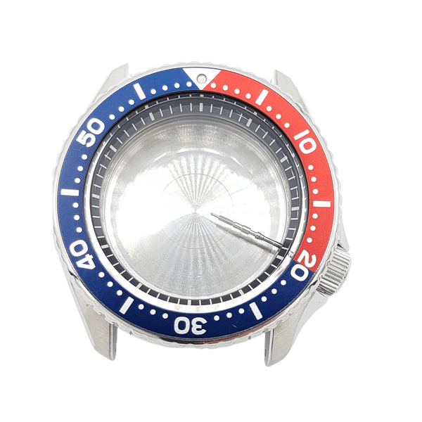 SEIKO SKX009 PEPSI DIVER 7S26 - 0020 WATCH CASE SKX009J1 SKX009K1 COMPLETE - Watch Plaza