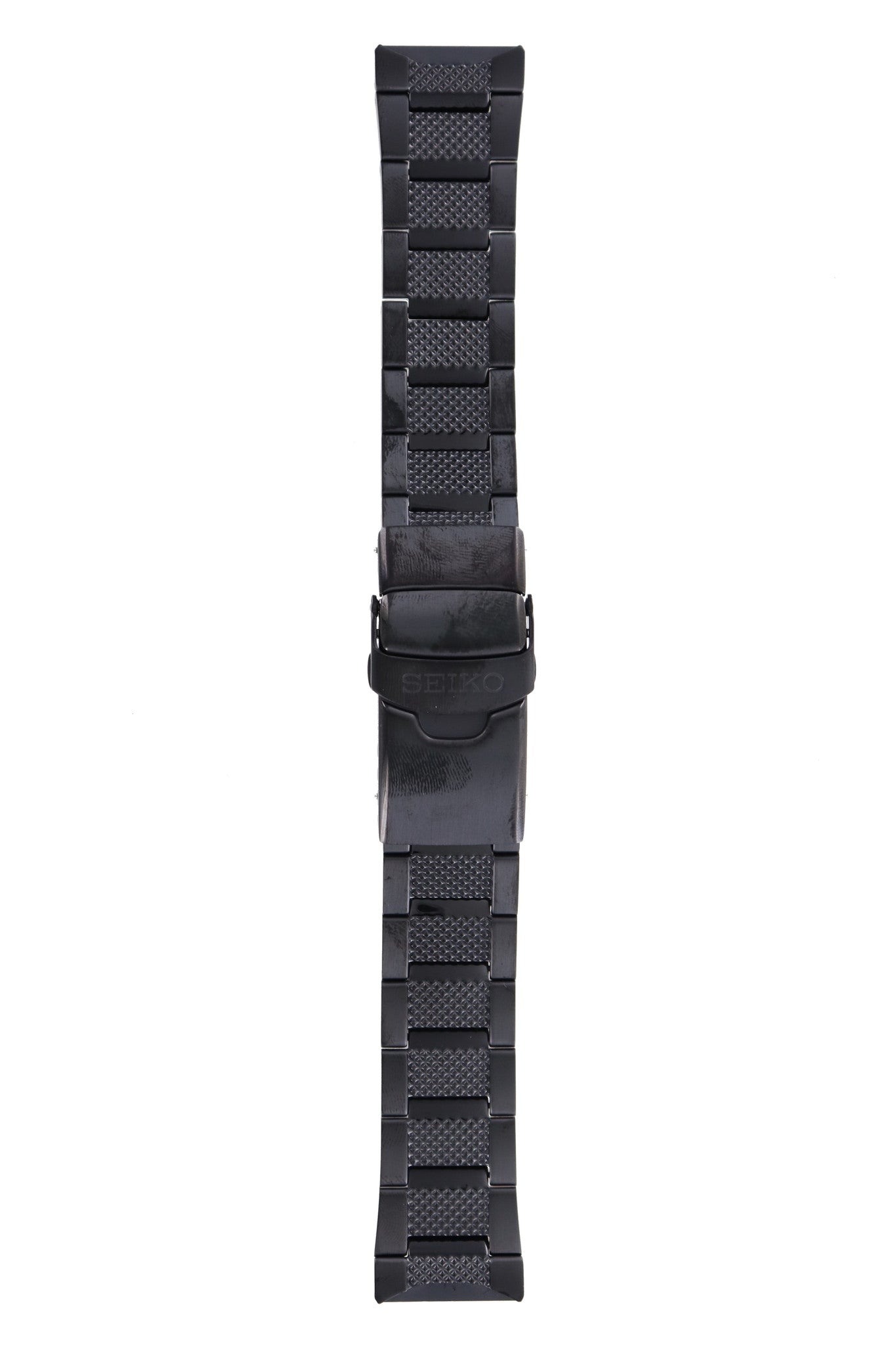 Seiko SKZ255K1 - FrankenMonster Watch Band 3401MG Black Stainless Steel 22 mm 5 Sports - Watch Plaza