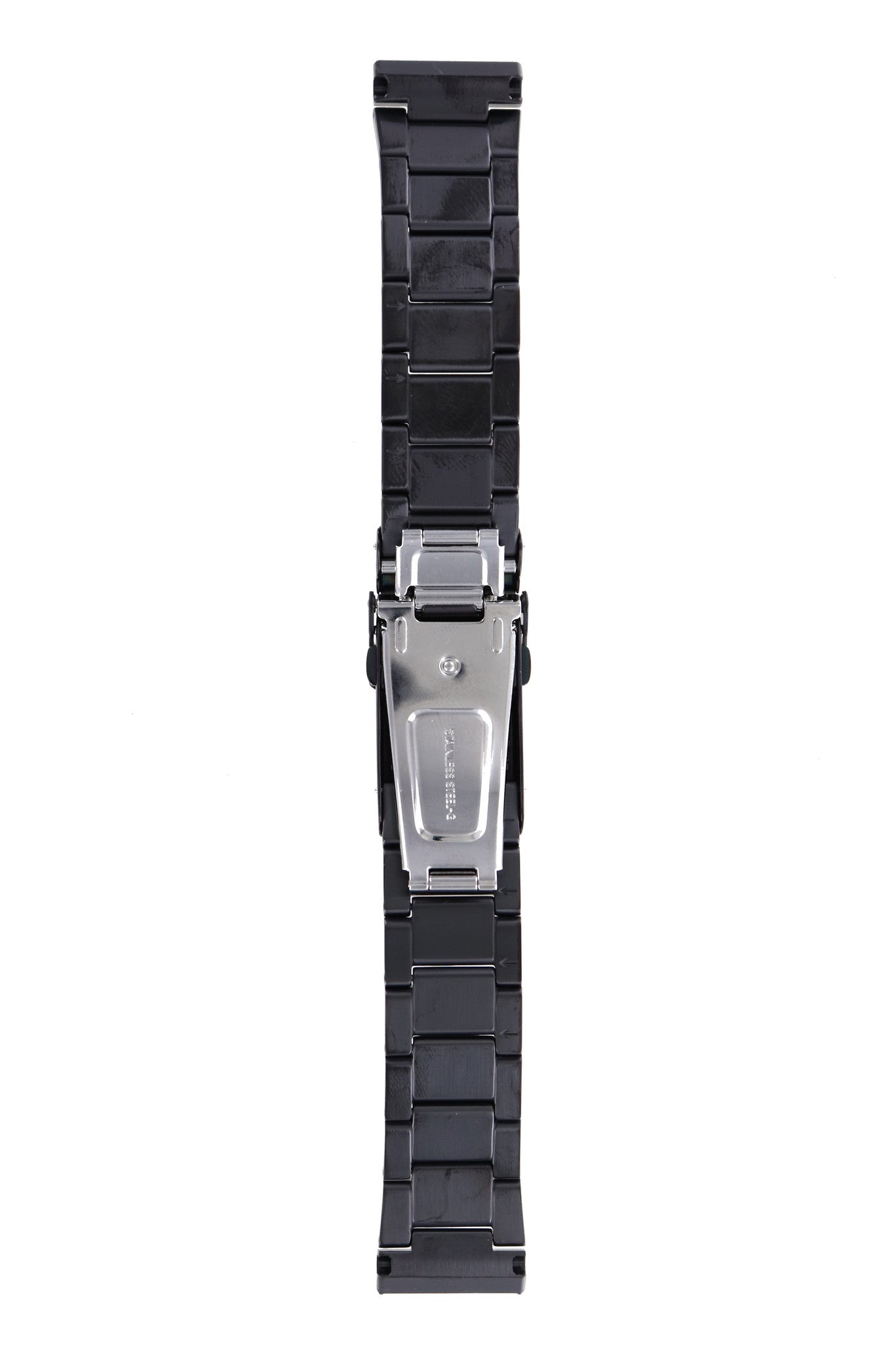 Seiko SKZ255K1 - FrankenMonster Watch Band 3401MG Black Stainless Steel 22 mm 5 Sports - Watch Plaza