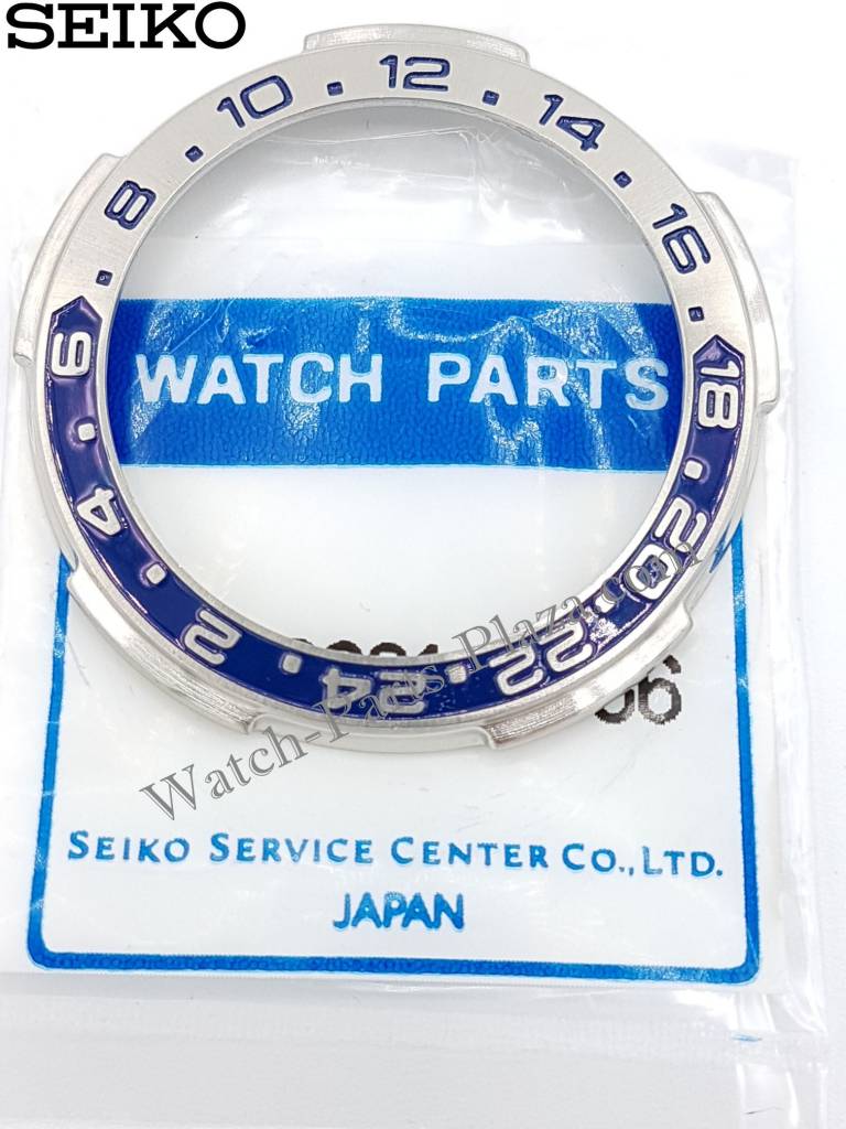 SEIKO SLT019P1 GMT PERPETUAL CALENDAR ROTATING BEZEL BLUE 8F56 - 0030 8601 5336 - Watch Plaza