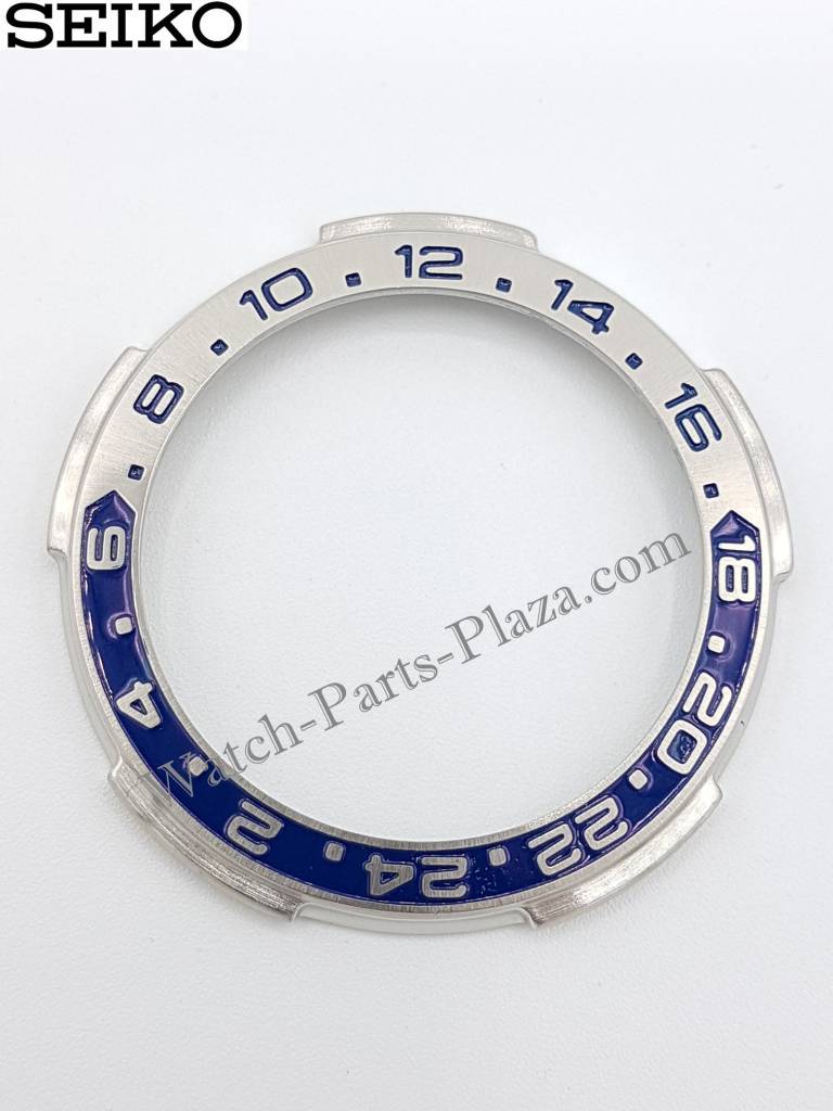 SEIKO SLT019P1 GMT PERPETUAL CALENDAR ROTATING BEZEL BLUE 8F56 - 0030 8601 5336 - Watch Plaza