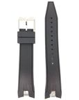 Seiko SNAE87P1 Black Rubber Watch Band 7T62 - 0LC0 Strap 21mm - Watch Plaza