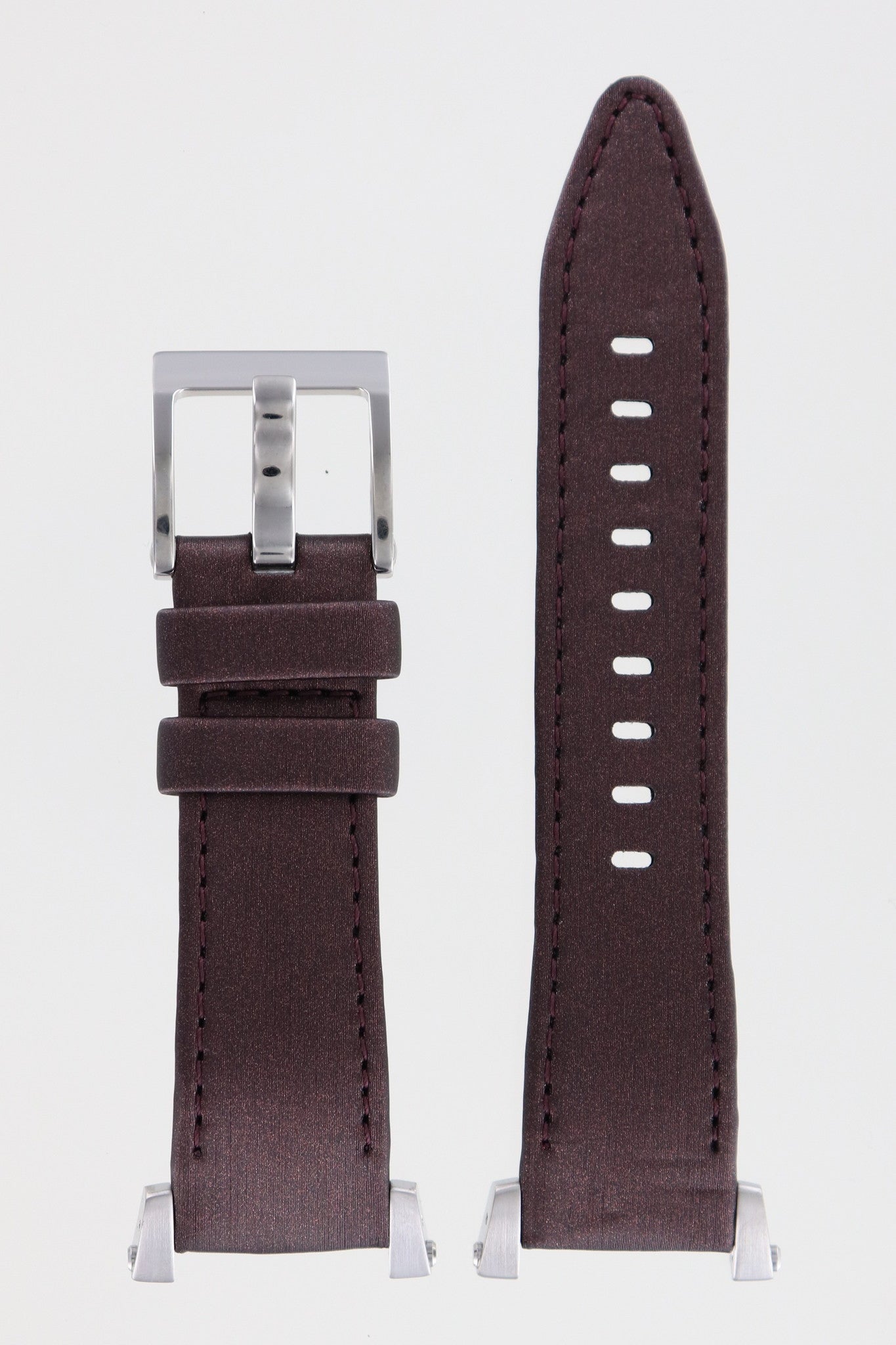 Seiko SND859 - 7T92 - 0GZ0 Watch Band 4LA6JB Brown Leather 20 mm - Watch Plaza